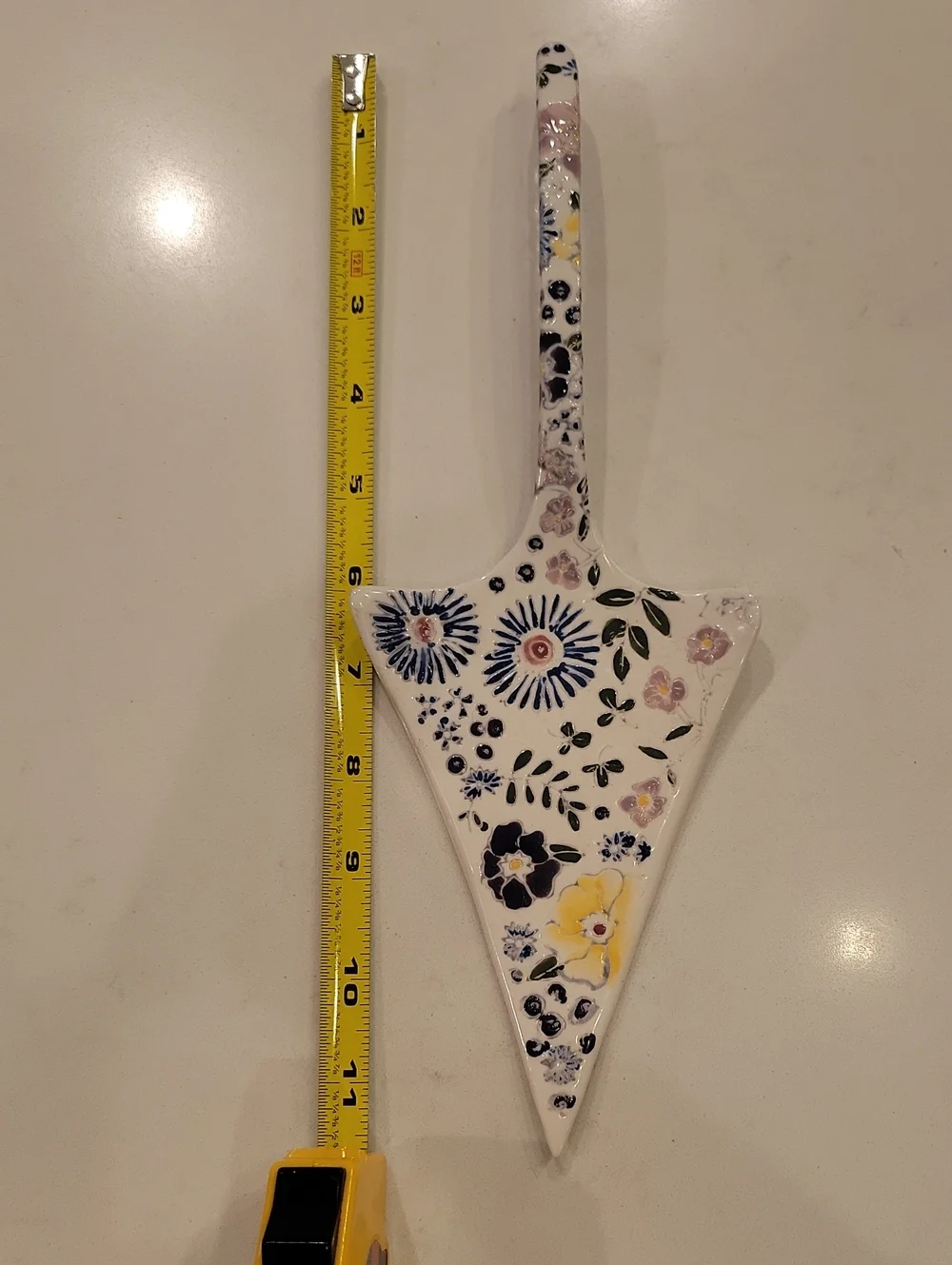 Rare Anthropologie Dorotea Ceramic Stoneware Spatula